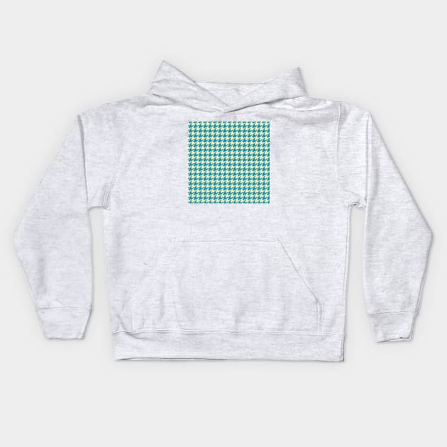 Houndstooth Kids Hoodie by OZOROZO